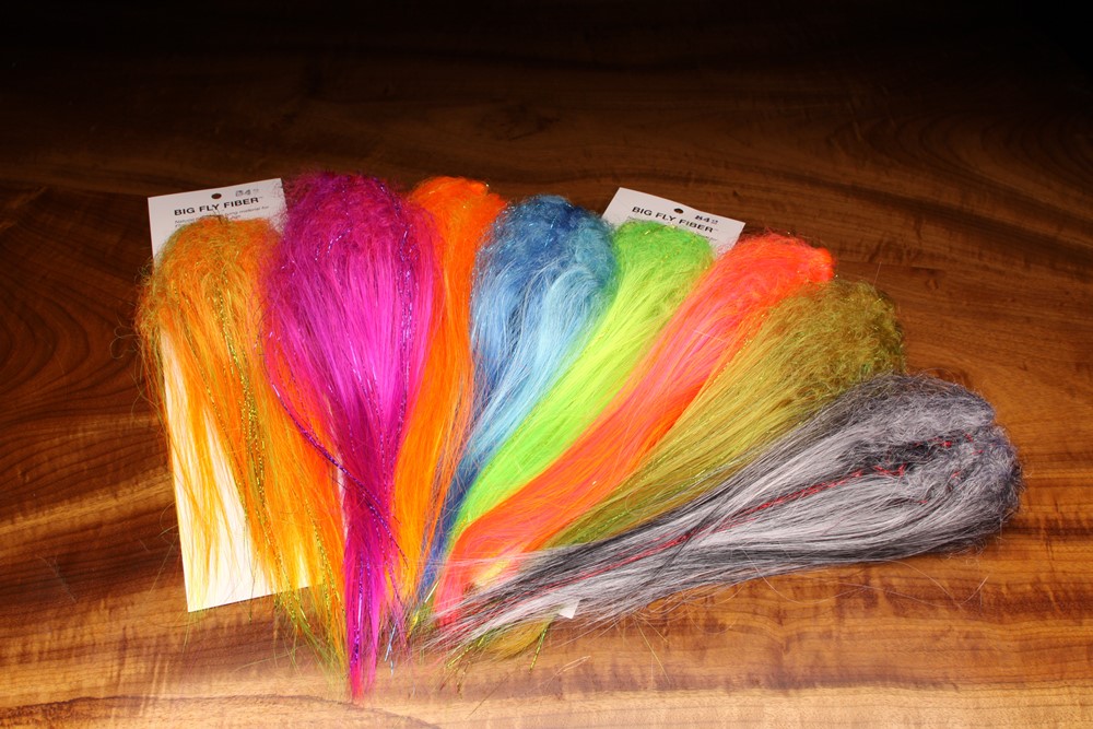 HEDRON BIG FLY FIBER WITH CURL